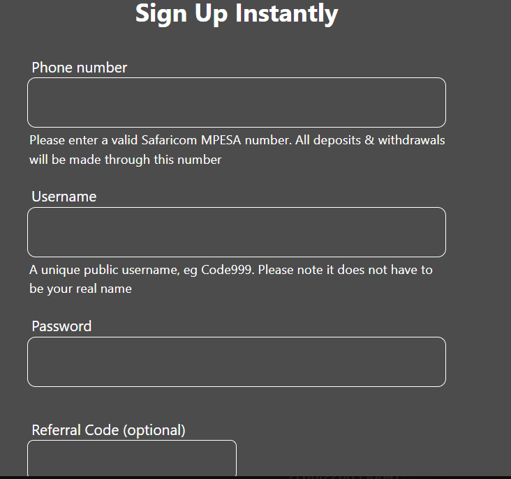 Pakakumi register