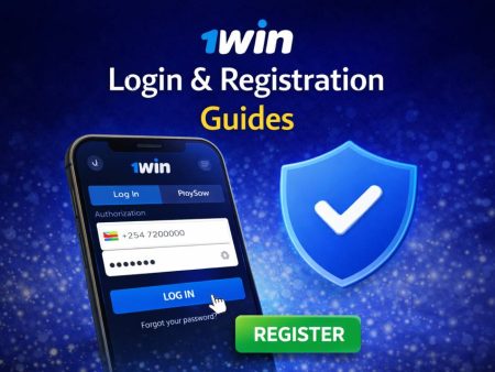 Login and Registration Guides 1win