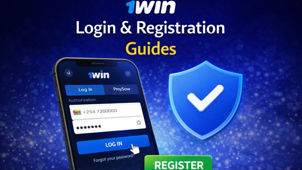 Login and Registration Guides 1win
