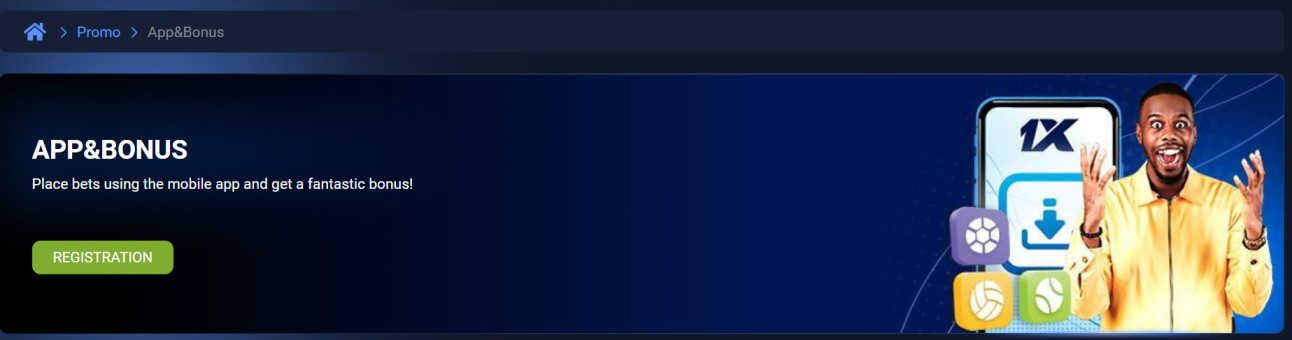 1xbet app promos 