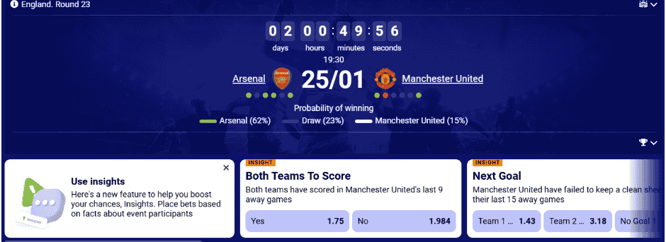 Arsenal Man u Paripesa