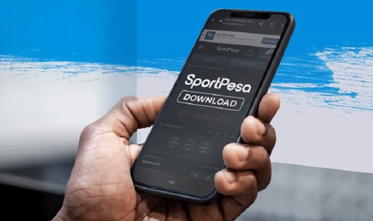 Downloading the Sportpesa  App in kenya